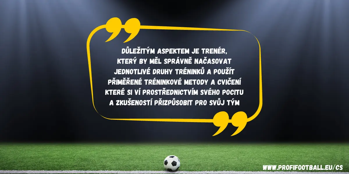 Druhy futbalových tréningov CZ