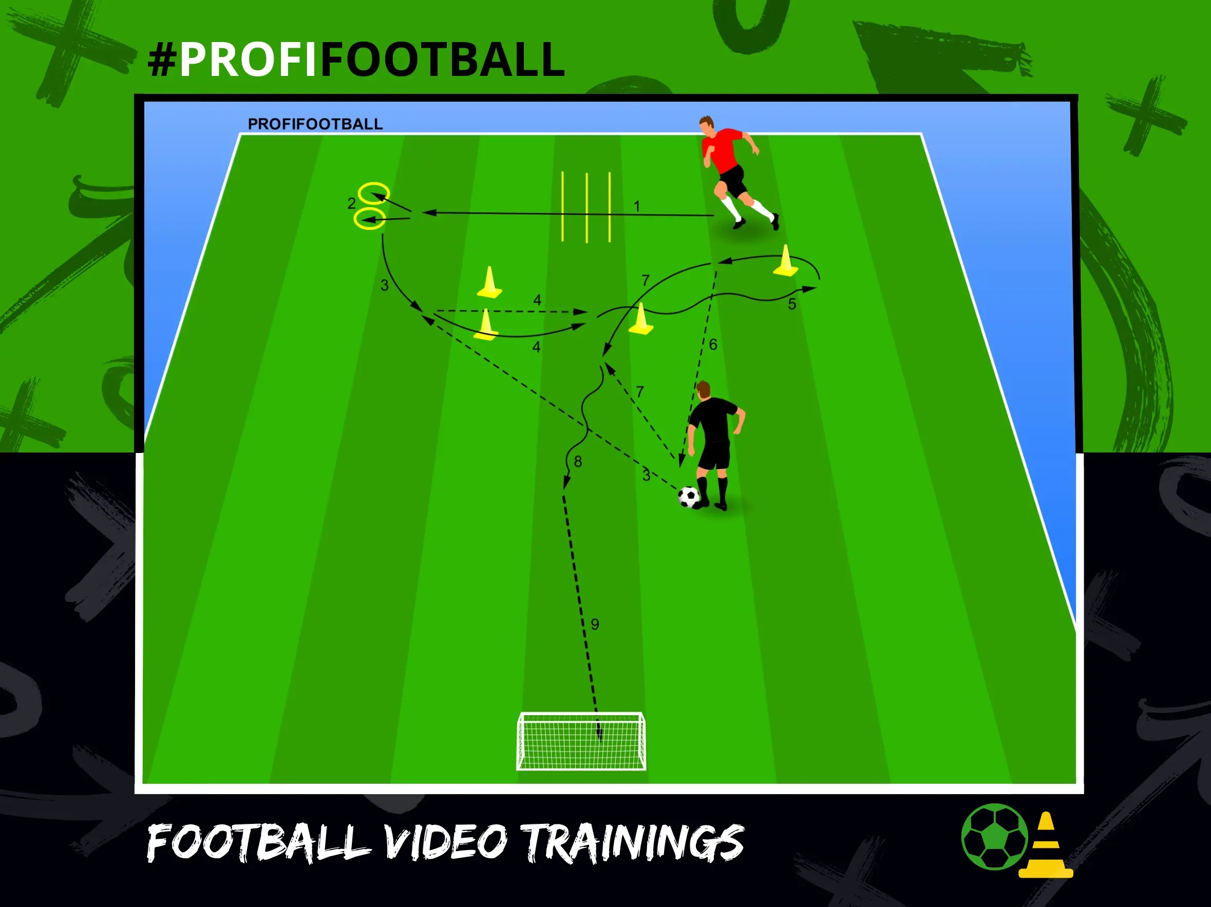 Úkoly před přihrávkou se zpracováním míče a přesnou přihrávkou