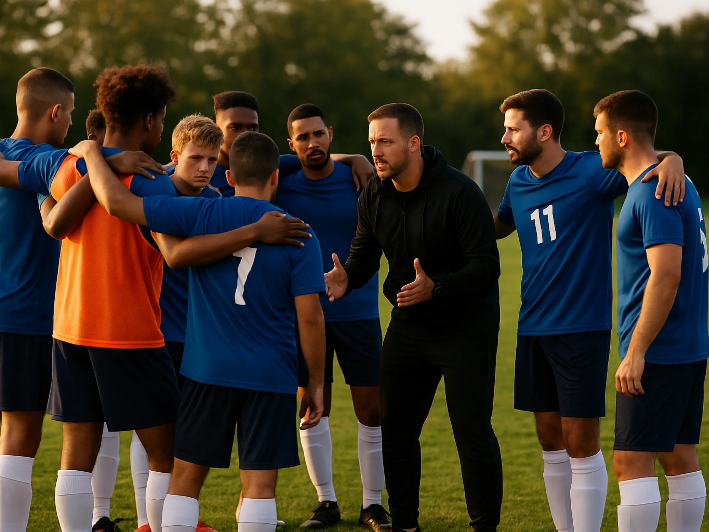 Komunikácia na futbalovom ihrisku